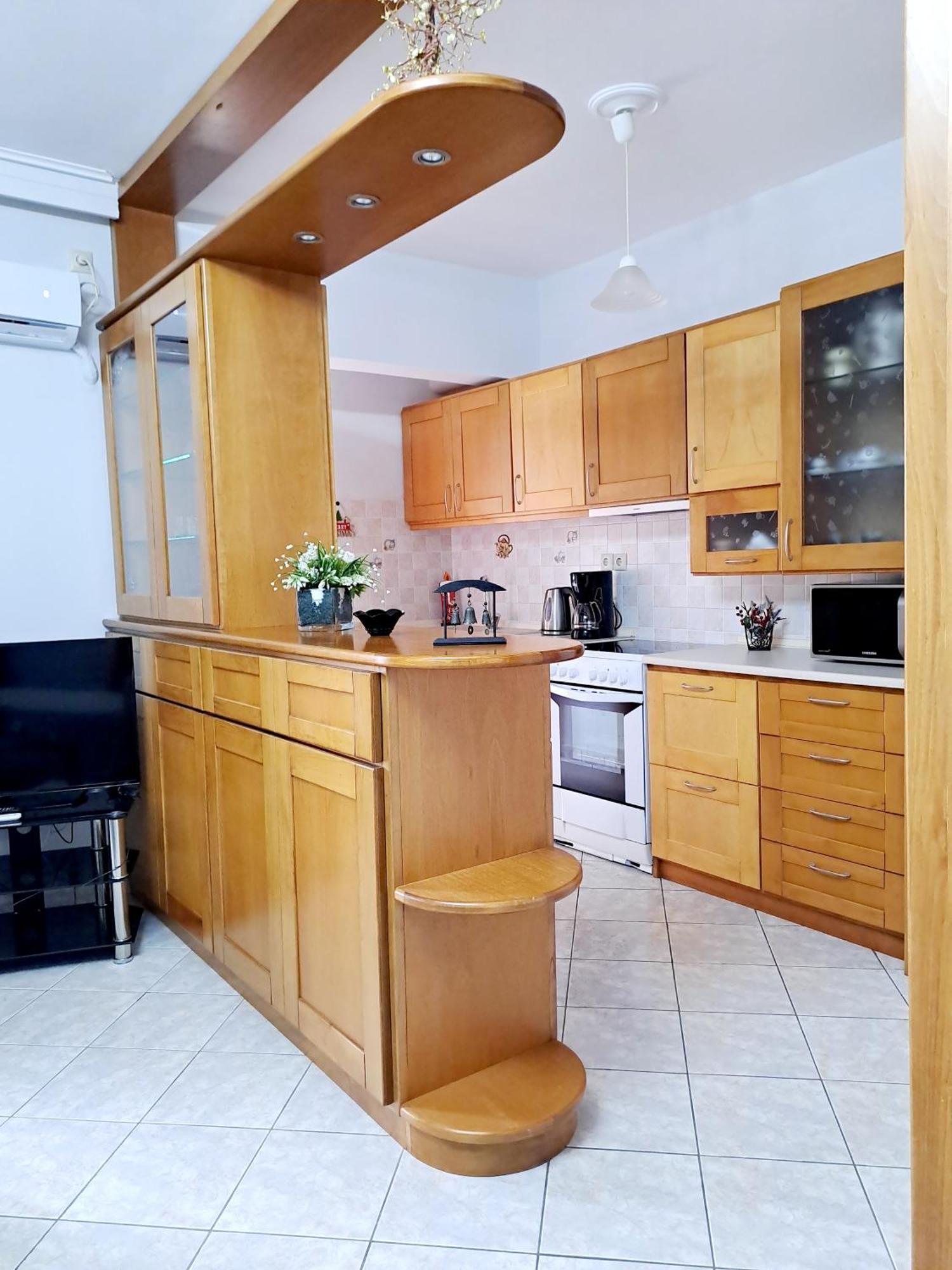 Bright Apartment In Nea Palatia • Oropos Exteriér fotografie