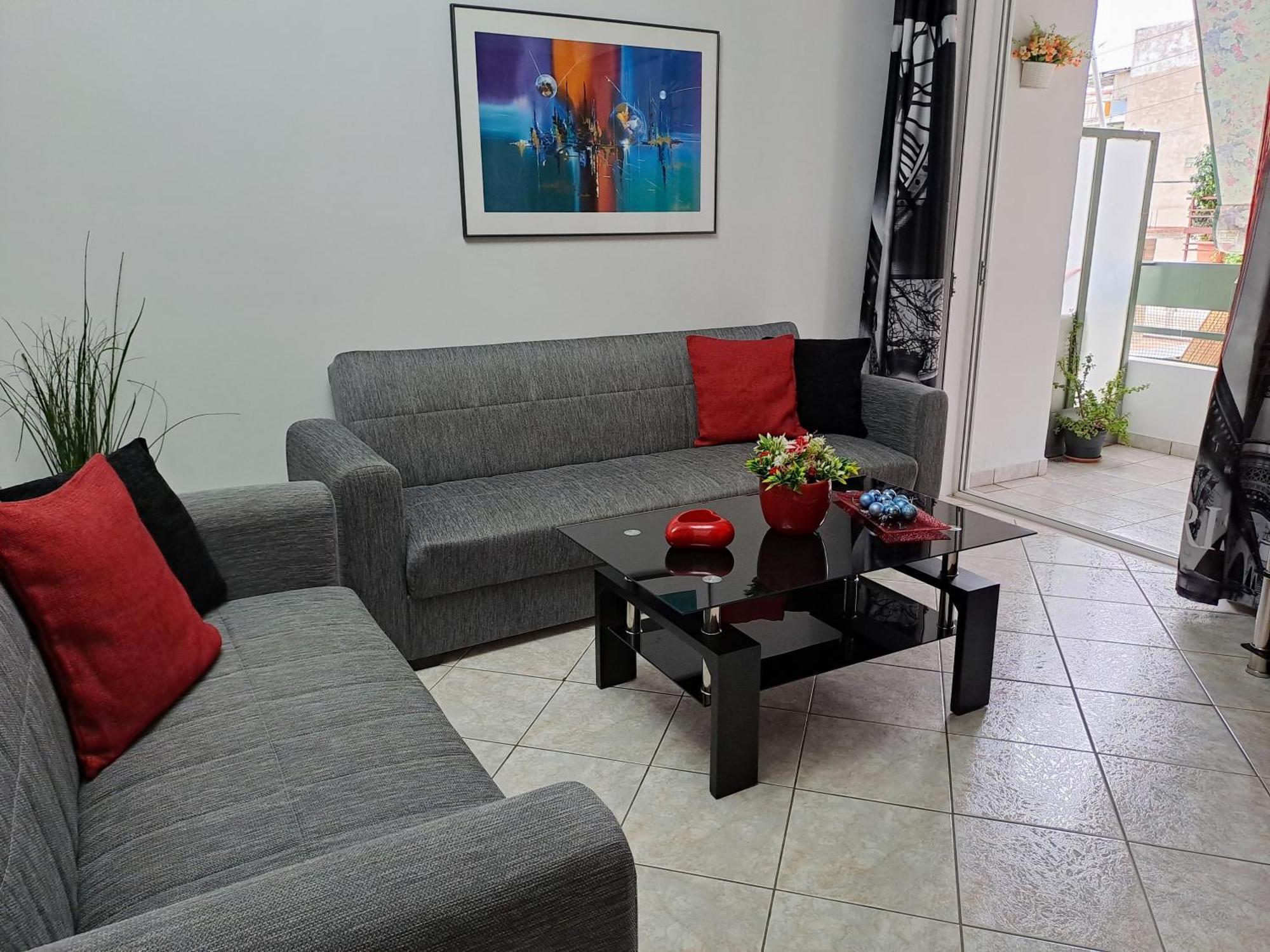 Bright Apartment In Nea Palatia • Oropos Exteriér fotografie